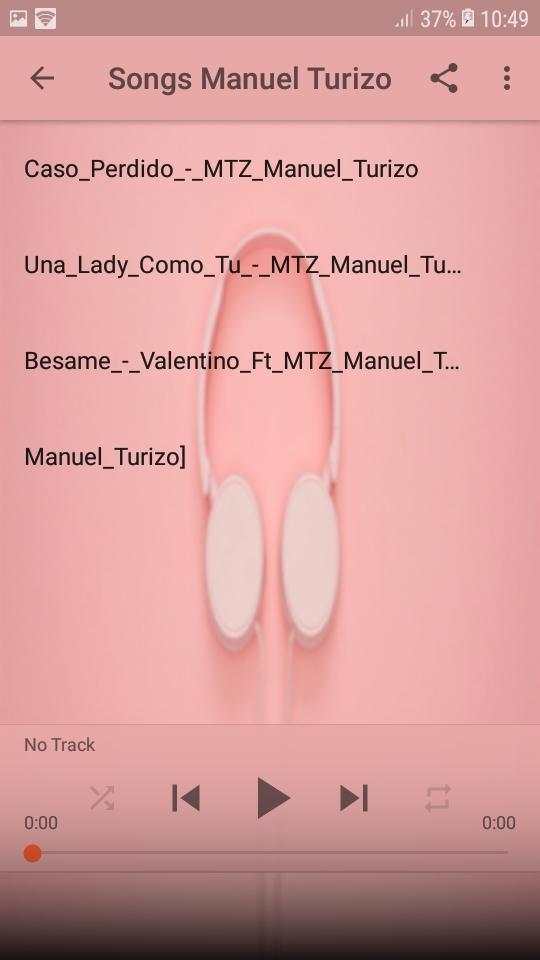 Manuel Turizo Musicas Sin Internet Mp3 screenshot 3