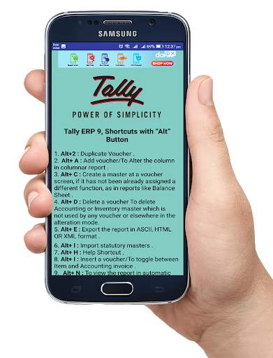 Tally - Keyboard Shortcut Keys screenshot 3