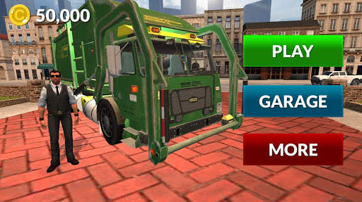 American Trash Truck Simulator 2020: Offline Games screenshot 4