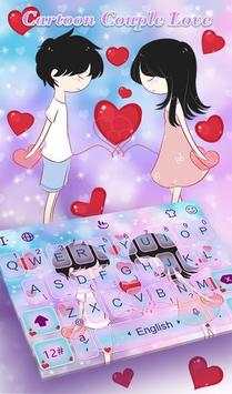Cartoon Couple Love screenshot 1