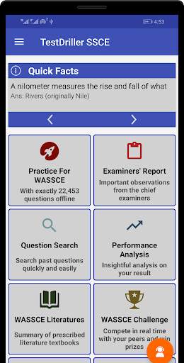 2021 WASSCE Practice App (By TestDriller) screenshot 1