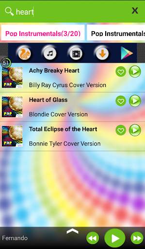 1000 Pop Songs Instrumentals screenshot 7