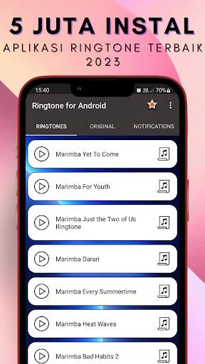 Nada Dering Android™ screenshot 1
