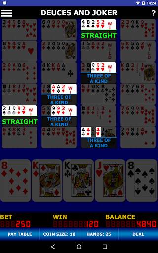 Jumbo Video Poker Free screenshot 6
