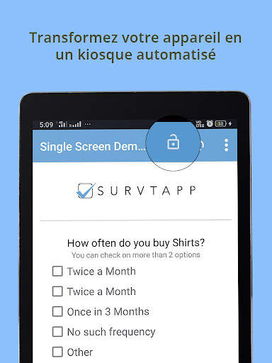 App d'enquête hors ligne screenshot 14