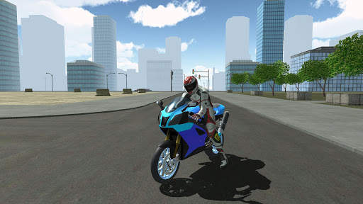 Motorbike Driving Simulator 3D 1 تصوير الشاشة