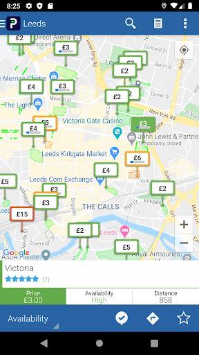 Parkopedia Parking screenshot 2