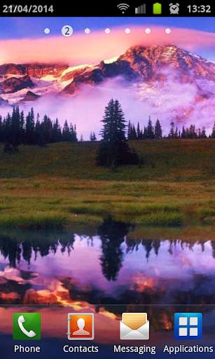 Mountain Lake Live Wallpaper screenshot 1