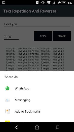 Text Repetition and Reverser screenshot 5