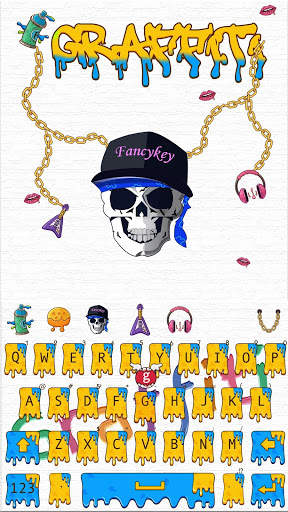 Graffiti Keyboard screenshot 2