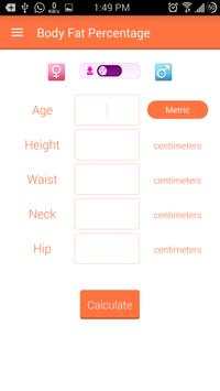 Bmi and weight loss tracker screenshot 3