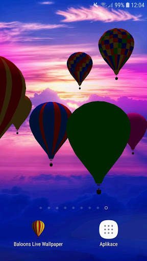 Air Baloons 3D Live Wallpaper screenshot 6