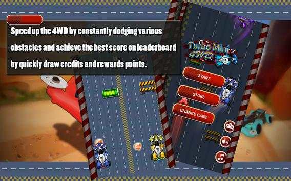 Turbo mini 4WD screenshot 2