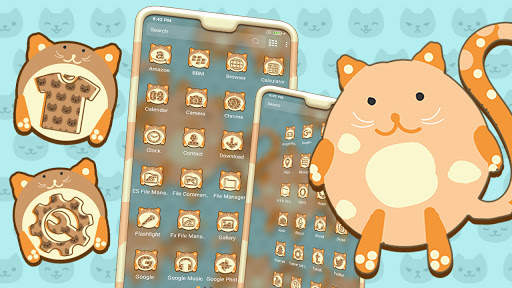 Cartoon Kitten Launcher Theme screenshot 2