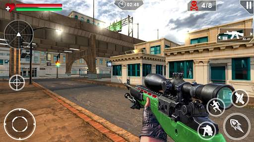 SWAT Elite Gunwar 3D: Sniper Elite Shooting Game screenshot 5