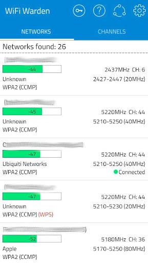 wifi warden connect - wps wpa screenshot 2