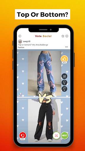 Vote Social - Photo Voting VS screenshot 4