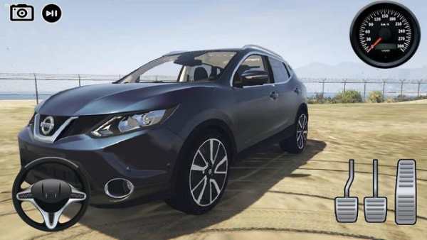 Driving Nissan Qashqai Racing Simulator screenshot 1