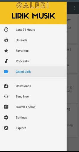Galeri Lirik Musik 1.1 screenshot 2