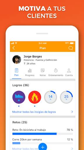 Virtuagym Coach screenshot 3