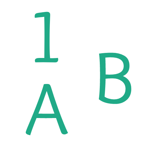 ikon Numbers to letters