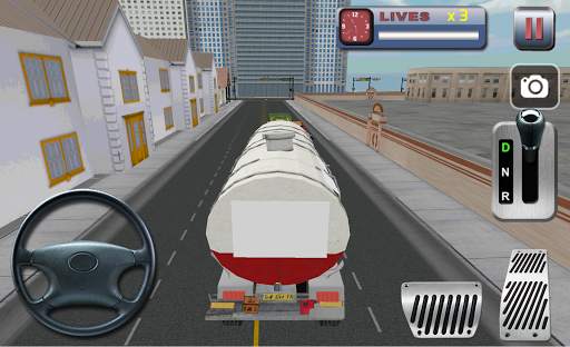 Oil Truck Transporter 3D screenshot 7