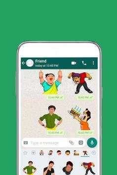 Free Whats Messenger Stickers 2019 screenshot 2
