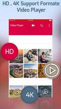 XX video player: HD Video Player: MP3 Player 2 تصوير الشاشة
