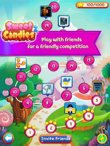 Sweet Candies 2 - Match 3 screenshot 10