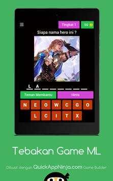 Tebakan Game ML screenshot 8
