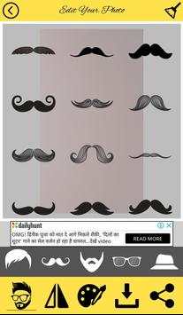 Man HairStyle Editor : Mustache & Boy Photo Editor screenshot 6