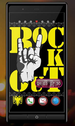 Clock Widget-MUSIC ART screenshot 5