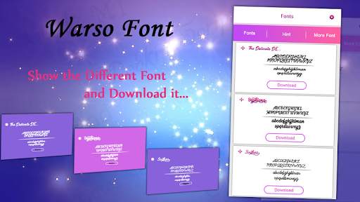 Myanmar Warso Font screenshot 4