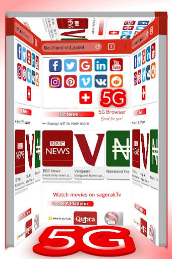 5G Browser, Fast Browser App screenshot 4