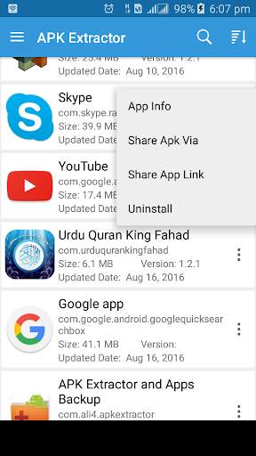 APK Extractor and Backup Apps screenshot 5