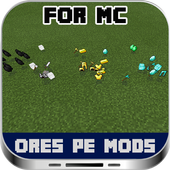 Ores PE Mods For MC icon