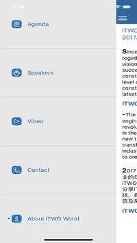 iTWO World screenshot 2