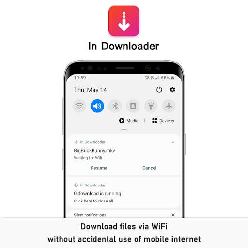 In Downloader - File download  screenshot 4