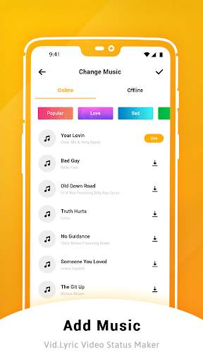 Vid.Lyric - Music Video Maker with Effects screenshot 4