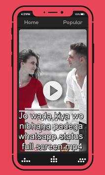 Full Screen Video Status screenshot 5