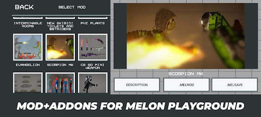 MelMod : Mod For Melon 8 تصوير الشاشة