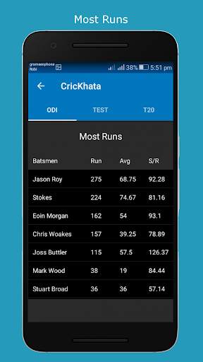 CricKhata - Cricket score saving app screenshot 6