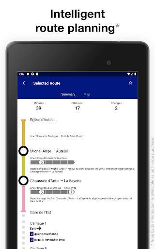 Paris Metro – official metro map and train times screenshot 9