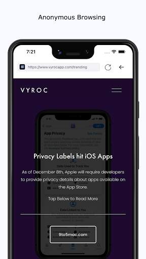 Vyroc - Private Search Engine screenshot 5