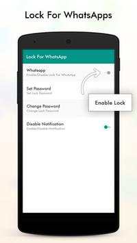 Lock for Whatsapp screenshot 1