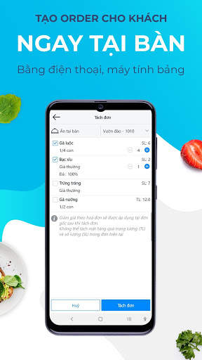 Sapo FnB - Nhân viên phục vụ screenshot 3