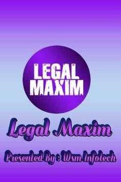 Legal Maxim скриншот 1