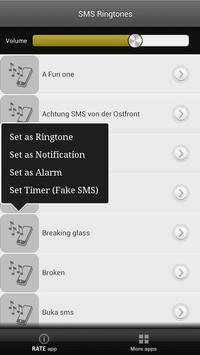 Funny SMS Ringtones screenshot 1