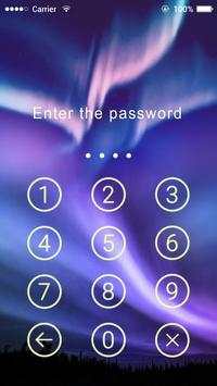 Applock Theme Aurora screenshot 4