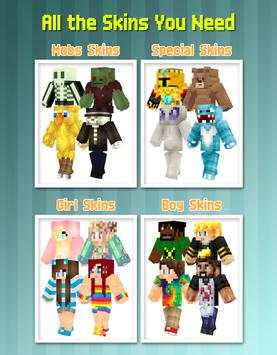 Skins for Minecraft Pocket Ed. screenshot 6